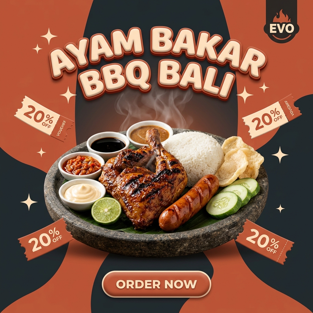 EVO 05 - AYAM BAKAR BBQ BALI