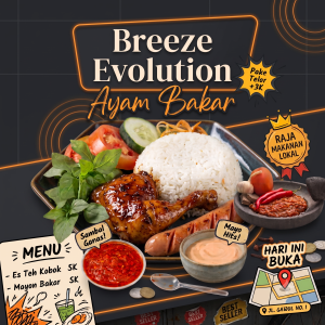 EVO 08 – AYAM BAKAR BBQ RUJAK